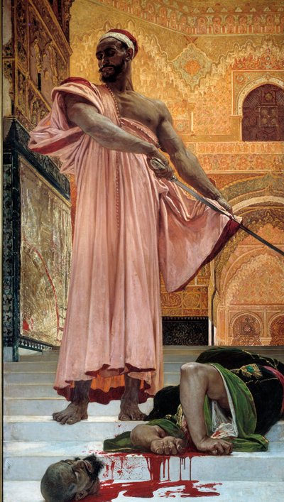 Executie zonder proces onder de Moorse koningen door Henri Alexandre Georges Regnault