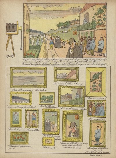 Illustratie voor Le Rire door Henri Avelot