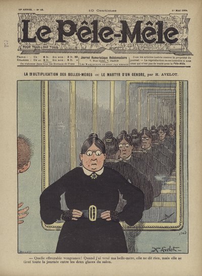 De vermenigvuldiging van schoonmoeders of de martelaar van een schoonzoon door Henri Avelot