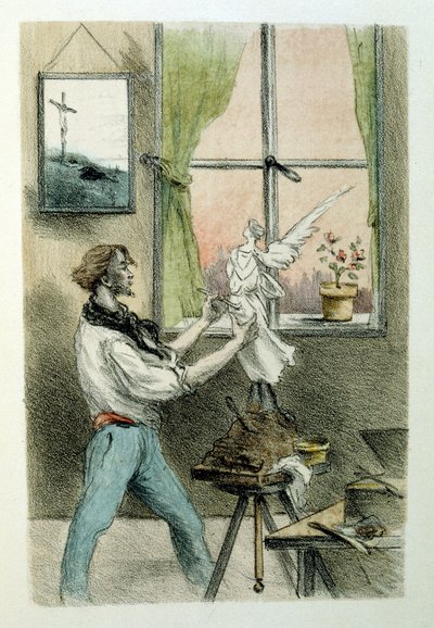 Illustratie door Henri Boutet, voor 