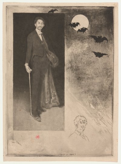 Graaf Robert de Montesquiou-Fezensac door Henri Charles Guérard
