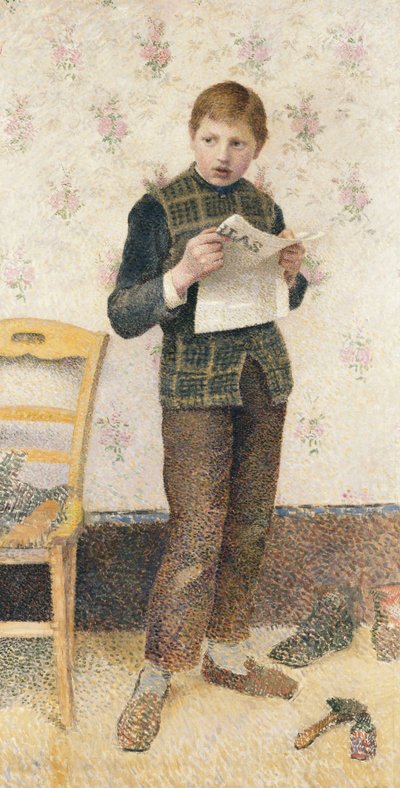 De Knecht; Le Groom, 1890 door Henri Delavallee