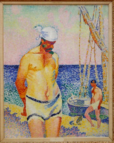 Le Lesteur door Henri Edmond Cross