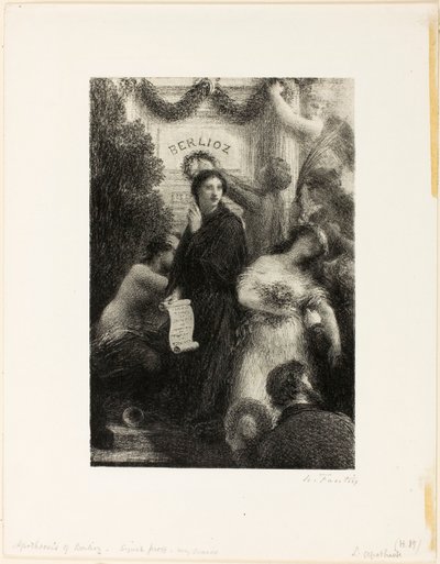 Apotheose door Henri Fantin-Latour