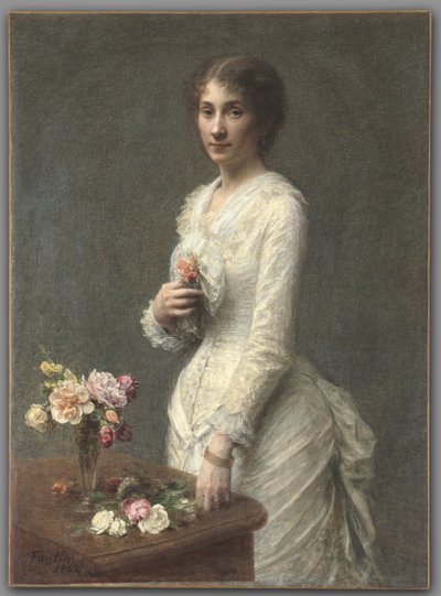 Madame Lerolle door Henri Fantin-Latour
