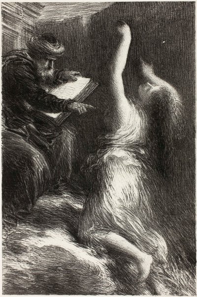 Parsifal, Act II: Oproeping van Kundry door Henri Fantin-Latour