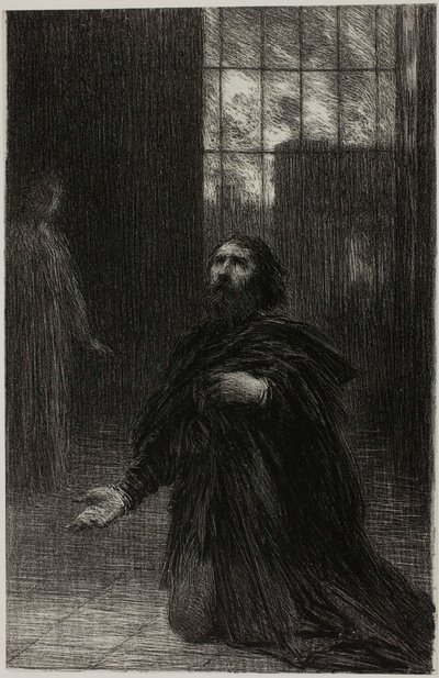 Rienzi, akte V: Het gebed van Rienzi door Henri Fantin-Latour