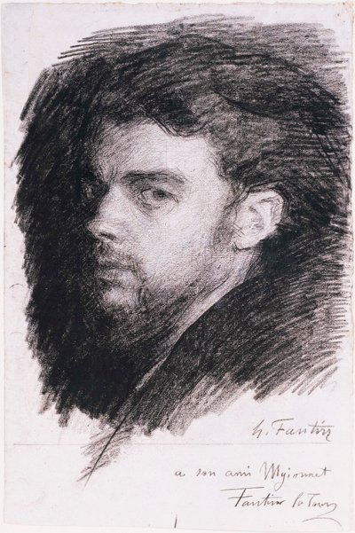 Zelfportret door Henri Fantin-Latour