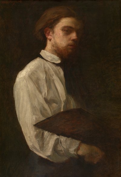 Zelfportret door Henri Fantin-Latour