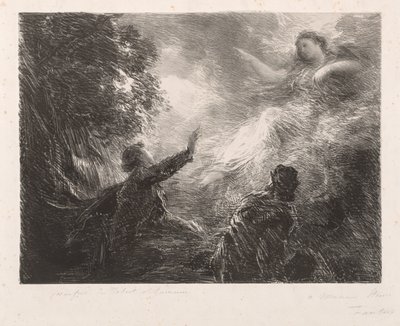 De fee van de Alpen door Henri Fantin-Latour