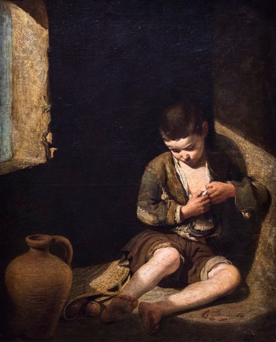 De jonge bedelaar naar Murillo door Henri Fantin-Latour