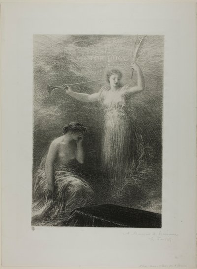 Aan Victor Hugo door Henri Fantin-Latour