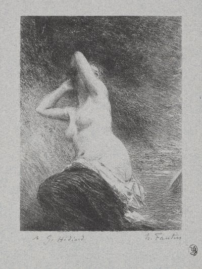 Ariadne door Ignace Henri Jean Fantin Latour