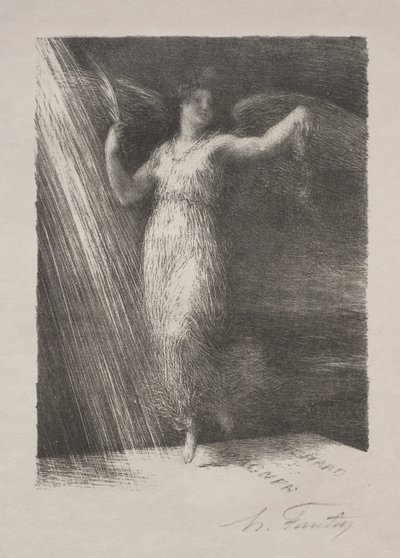 Ontwaken door Ignace Henri Jean Fantin Latour