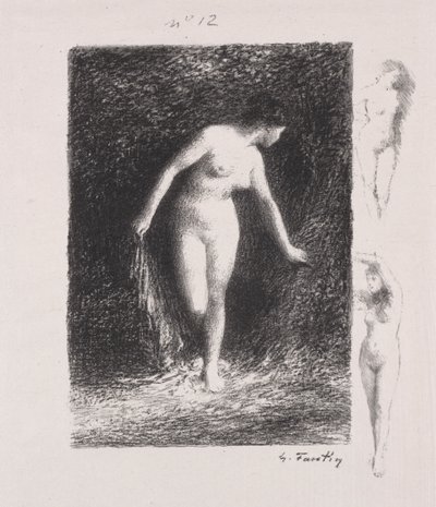 Diana door Ignace Henri Jean Fantin Latour