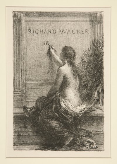 Onsterfelijkheid door Ignace Henri Jean Fantin Latour