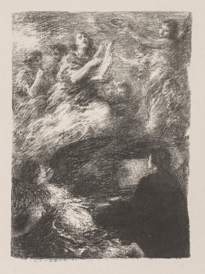 Laatste thema van Robert Schumann door Ignace Henri Jean Fantin Latour