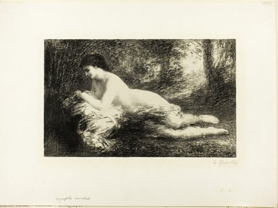 Dagdromen door Ignace Henri Jean Fantin Latour