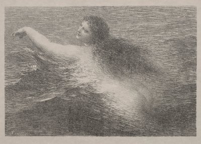 De Watergeest door Ignace Henri Jean Fantin Latour