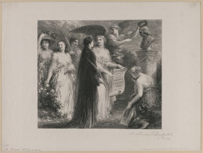 Aan Robert Schumann door Ignace Henri Jean Fantin Latour