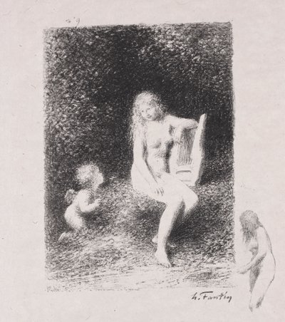 XXI door Ignace Henri Jean Fantin Latour