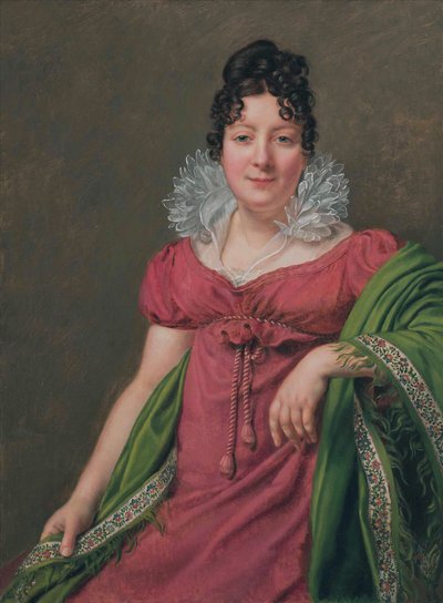 Marie Thérèse Étiennette Bourgoin, door Henri-François Riesener door Henri Francois Riesener