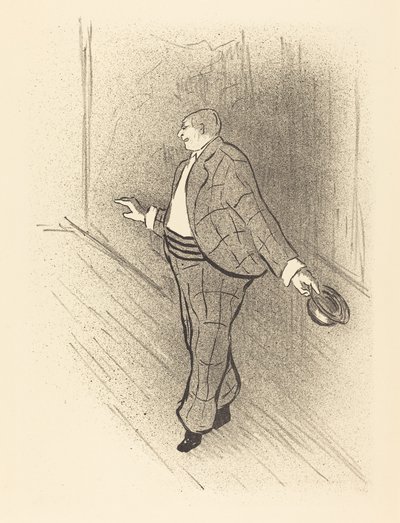 Amerikaanse zanger door Henri Gabriel Ibels