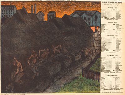 De wevers door Henri Gabriel Ibels