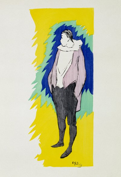 Pierrot door Henri Gabriel Ibels