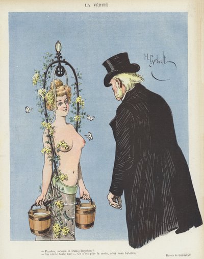 Illustratie voor Le Rire door Henri Gerbault