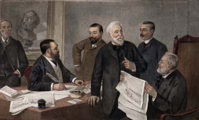 Aan de Franse Republiek door Henri Gervex