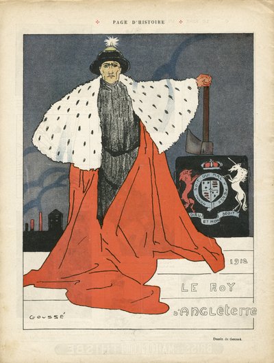 Illustratie van Henri Gousse (1872-1914) in Le Rire door Henri Gousse