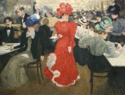 In het Café d