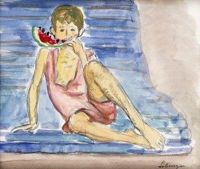 De zoon van de kunstenaar door Henri Lebasque