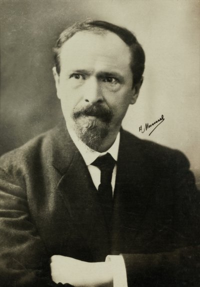 Portret van Eugene Emile Letailleur dit Lysis (foto) door Henri Manuel