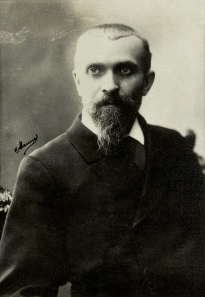 Portret van rene Doumic (foto) door Henri Manuel