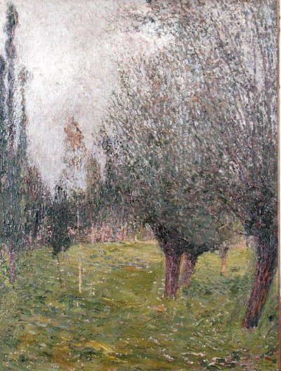 Landschap met bomen door Henri Martin