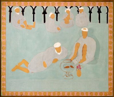 Arabisch koffiehuis door Henri Matisse