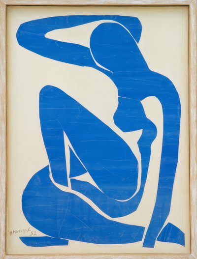 Blauw naakt I door Henri Matisse