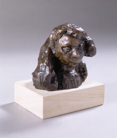 Buste van Fillette (Marguerite), ca.1905-06 (brons met bruin patina) door Henri Matisse
