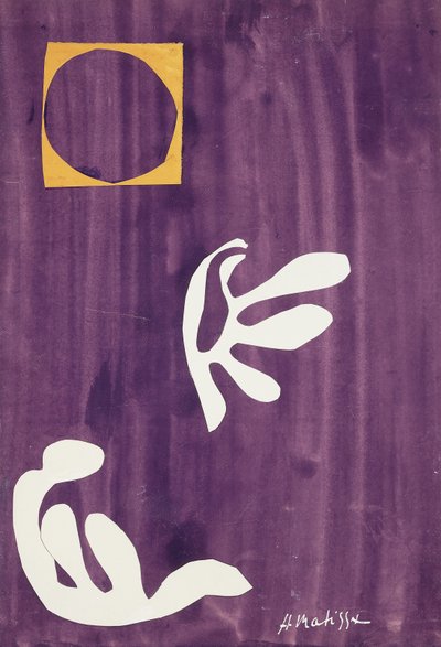 Compositie (Tahitiaanse harmonie); Compositie (Harmonie Tahitienne) door Henri Matisse