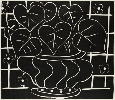 Corbeille de begonias I door Henri Matisse