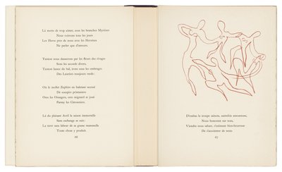 Een selectie uit de Amours van Ronsard door Henri Matisse