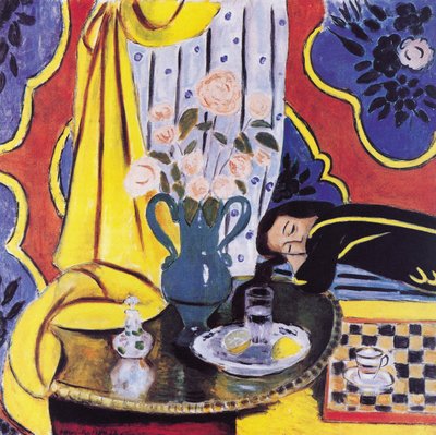 Harmonie in geel door Henri Matisse