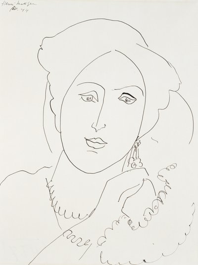 Hoofd door Henri Matisse