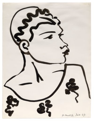 Hoofd door Henri Matisse