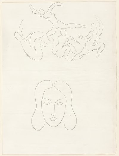 Hérodiade, Scène lV, plaat dertien uit Poesies de Mallarmé door Henri Matisse