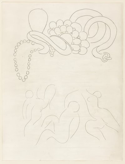 Hérodiade, Scène ll, plaat elf uit Poesies van Mallarmé door Henri Matisse