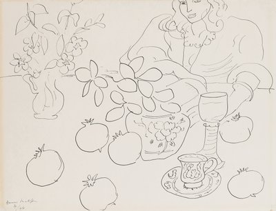 Interieur door Henri Matisse