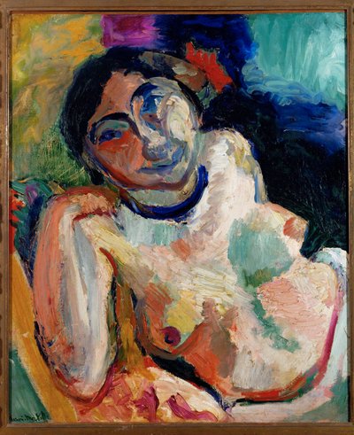 La Gitane (olieverf op doek) door Henri Matisse